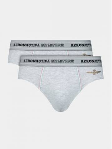 Aeronautica Militare Набір з 2 пар сліпів AM1USL002 Сірий Aeronautica Militare Набір з 2 пар сліпів AM1USL002 Сірий