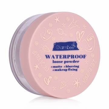 Рассыпчатая пудра для лица GlamBee Waterproof, 10 г Рассыпчатая пудра для лица GlamBee Waterproof, 10 г