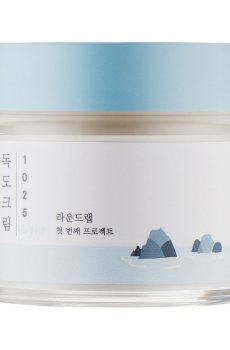 Легкий увлажняющий крем для лица Round Lab 1025 Dokdo Light Cream с морской водой, 80 мл