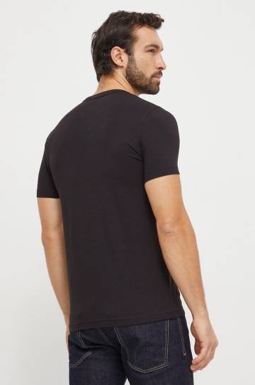Футболка Calvin Klein мужская цвет чёрный однотонная K10K112724 Футболка Calvin Klein мужская цвет чёрный однотонная K10K112724