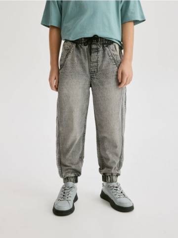 Reserved - BOYS` JEANS TROUSERS - сірий - 498CJ-90J Reserved - BOYS` JEANS TROUSERS - сірий - 498CJ-90J