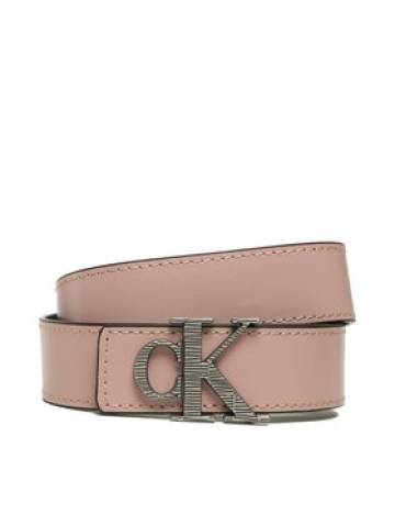 Calvin Klein Jeans Жіночий ремінь Mono Hardware Leather Belt 30mm K60K610364 Рожевий Calvin Klein Jeans Жіночий ремінь Mono Hardware Leather Belt 30mm K60K610364 Рожевий