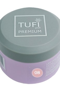 LED-гель для наращивания ногтей Tufi profi Premium Gel 08 Watermelon, 15 г