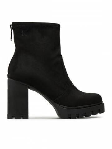Calvin Klein Jeans Ботильйони Heel Platform Zip Boot Ss YW0YW01601 Чорний Calvin Klein Jeans Ботильйони Heel Platform Zip Boot Ss YW0YW01601 Чорний