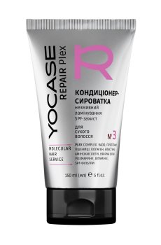 Несмываемый кондиционер-сыворотка Green Pharm Cosmetic Yocase Repair Plex 3 Hair Service для сухих волос, 150 мл