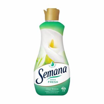 Кондиционер для белья Semana Extra Fresh Clear Brease, 75 стирок, 1.5 л Кондиционер для белья Semana Extra Fresh Clear Brease, 75 стирок, 1.5 л