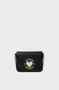 Женская чёрная сумка Черный ONESIZE Love Moschino JC4366PP0NKG0000