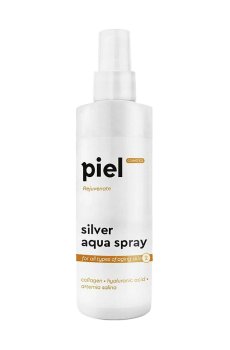 Антивозрастной увлажняющий спрей для лица Piel Cosmetics Rejuvenate Silver Aqua Spray, 100 мл
