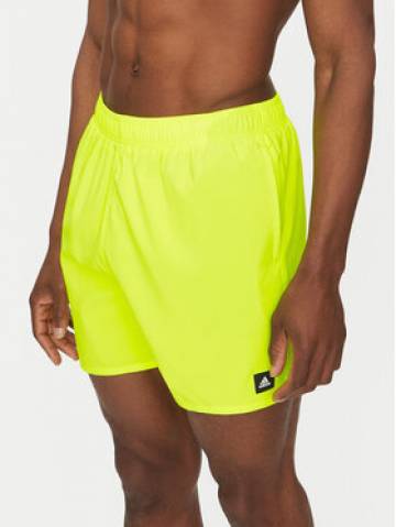 adidas Шорти для плавання Solid CLX JL5560 Зелений Regular Fit adidas Шорти для плавання Solid CLX JL5560 Зелений Regular Fit