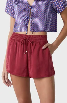 Женские бордовые шорты CHEETA Бордовый XS Etam 6552212