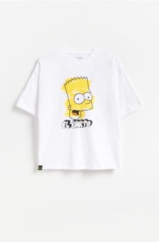 Reserved - Футболка The Simpsons - білий - 551LF-00X