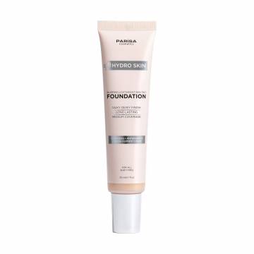 Тональная основа-тинт для лица Parisa Cosmetics Hydro Skin Blurring Lightweight Tint Foundation, 02 Light Ivory, 30 мл Тональная основа-тинт для лица Parisa Cosmetics Hydro Skin Blurring Lightweight Tint Foundation, 02 Light Ivory, 30 мл