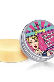 Твердый шампунь-бальзам для волос 2 в 1 Florinda Young Нина, 70 г