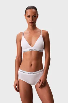 Женский белый бюстгальтер LIGHTLY LINED TRIANGLE Белый XL Calvin Klein LV00QF8498