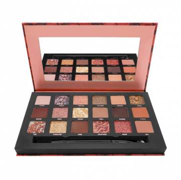 Палетка теней для век W7 Racy Tempting Multi-Textured Pressed Pigment Palette, 18 г Палетка теней для век W7 Racy Tempting Multi-Textured Pressed Pigment Palette, 18 г