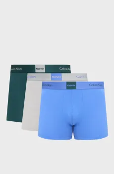 Мужские боксеры (3 шт) TRUNK Разноцветный S Calvin Klein LV00NB4476