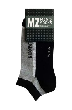 Носки мужские Modna Zona Running RT1321-061 серо-черные размер 43-46