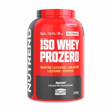 Протеин Nutrend Iso Whey Prozero Strawberry Cheesecake, в порошке, 2.25 кг Протеин Nutrend Iso Whey Prozero Strawberry Cheesecake, в порошке, 2.25 кг