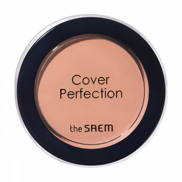 Компактный консилер для лица The Saem Cover Perfection Pot Concealer, Peach Beige, 6 г Компактный консилер для лица The Saem Cover Perfection Pot Concealer, Peach Beige, 6 г