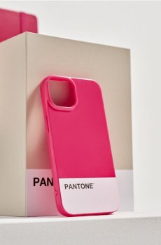 Чохол для iPhone 13/14 Pantone - яскраво-рожевий