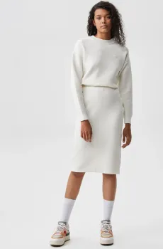 Женская белая юбка Белый 34 Lacoste JF030808B