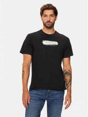 Guess Футболка M4BI61 K9RM1 Чорний Slim Fit Guess Футболка M4BI61 K9RM1 Чорний Slim Fit