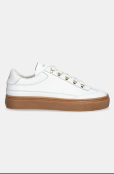 Кожаные кроссовки Furla Enjoy Lace-Up Sneaker