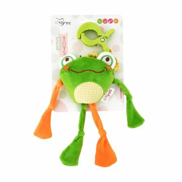 Мягкая игрушка Tigres Веселые малыши, Лягушонок, от рождения (ИГ-0142)