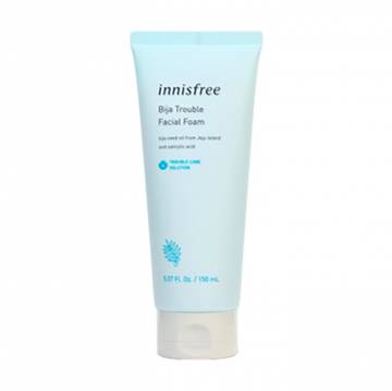 Пенка для умывания Innisfree Bija Trouble Facial Foam для проблемной кожи, 150 мл