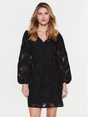 Samsøe Samsøe Коктейльна сукня Anai F00002933 Чорний Regular Fit Samsøe Samsøe Коктейльна сукня Anai F00002933 Чорний Regular Fit