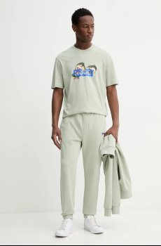 Хлопковая футболка Hugo Blue Nalotrix