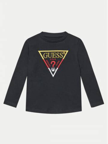 Guess Блузка N4YI36 K8HM4 Чорний Regular Fit Guess Блузка N4YI36 K8HM4 Чорний Regular Fit