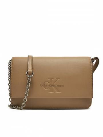 Calvin Klein Jeans Сумка для телефону K60K612375 Бежевий Calvin Klein Jeans Сумка для телефону K60K612375 Бежевий