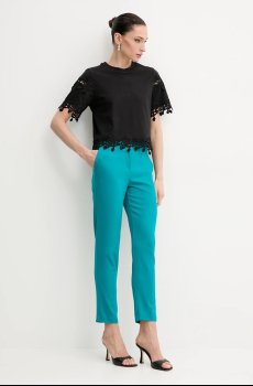 Хлопковая футболка Morgan DFUTUR