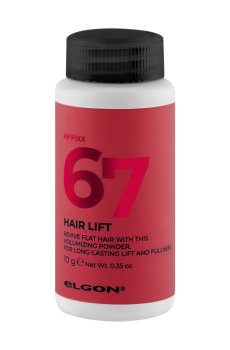 Пудра Elgon Affixx 67 Hair Lift для прикорневого объема волос, 10 г