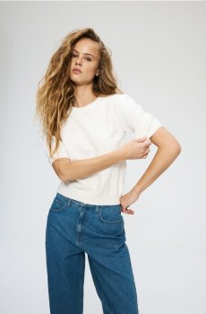 Reserved - Светр з аплікаціями - нюдовий - 003JI-02X