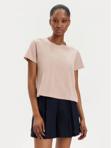 Sisley Футболка 3I1XL101S Рожевий Boxy Fit Sisley Футболка 3I1XL101S Рожевий Boxy Fit