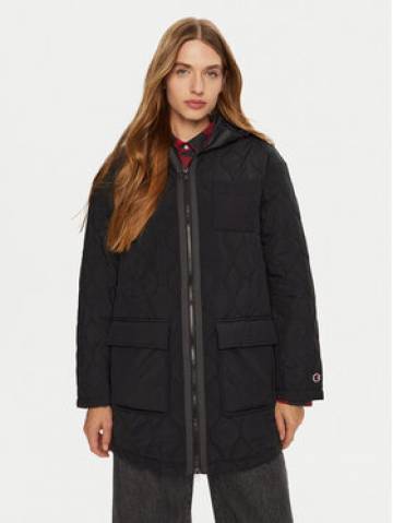 Champion Пуховик 117573 Чорний Custom Fit Champion Пуховик 117573 Чорний Custom Fit