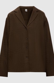 Коричневая рубашка