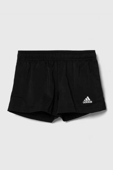 Детские шорты adidas цвет чёрный регулируемая талия Детские шорты adidas цвет чёрный регулируемая талия