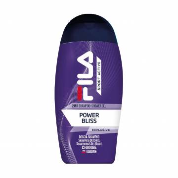 Парфюмированный шампунь-гель для душа Fila Sport Active Power Bliss унисекс, 250 мл Парфюмированный шампунь-гель для душа Fila Sport Active Power Bliss унисекс, 250 мл