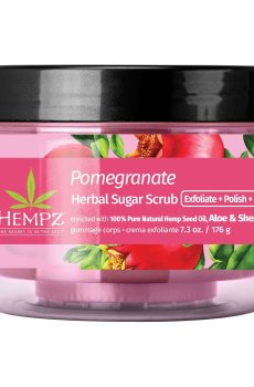 Сахарный скраб для тела Hempz Pomegranate Herbal Sugar Scrub, 176 г