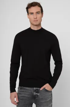 Мужской черный джемпер Черный XXL HUGO 50546856;001