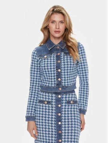 Guess Джинсова куртка Tweed W4RN55 D59L1 Голубий Regular Fit Guess Джинсова куртка Tweed W4RN55 D59L1 Голубий Regular Fit
