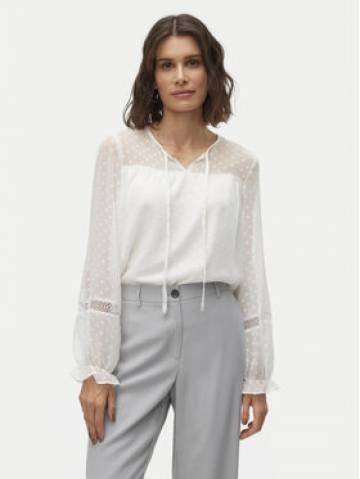 Vero Moda Блузка Leah 10314692 Білий Regular Fit Vero Moda Блузка Leah 10314692 Білий Regular Fit