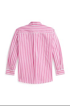 Детская хлопковая рубашка Polo Ralph Lauren