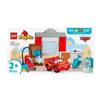 Конструктор LEGO Duplo Визит МакКвина в гараж Дока, 35 деталей, от 2 лет (10456) Конструктор LEGO Duplo Визит МакКвина в гараж Дока, 35 деталей, от 2 лет (10456)
