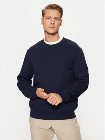 Lacoste Світшот SH3595 Cиній Classic Fit Lacoste Світшот SH3595 Cиній Classic Fit