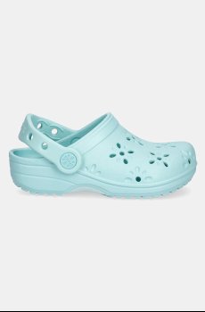 Шлепанцы Crocs CLASSIC FLORAL CUT OUT CLOG KIDS
