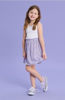 Міні-сукня з металізованою ниткою - різнобарвний